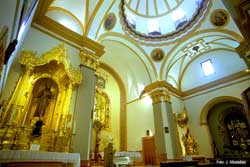 Interior de la Iglesia del Carmen