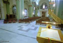 Interior Iglesia Santa Mara de Gracia